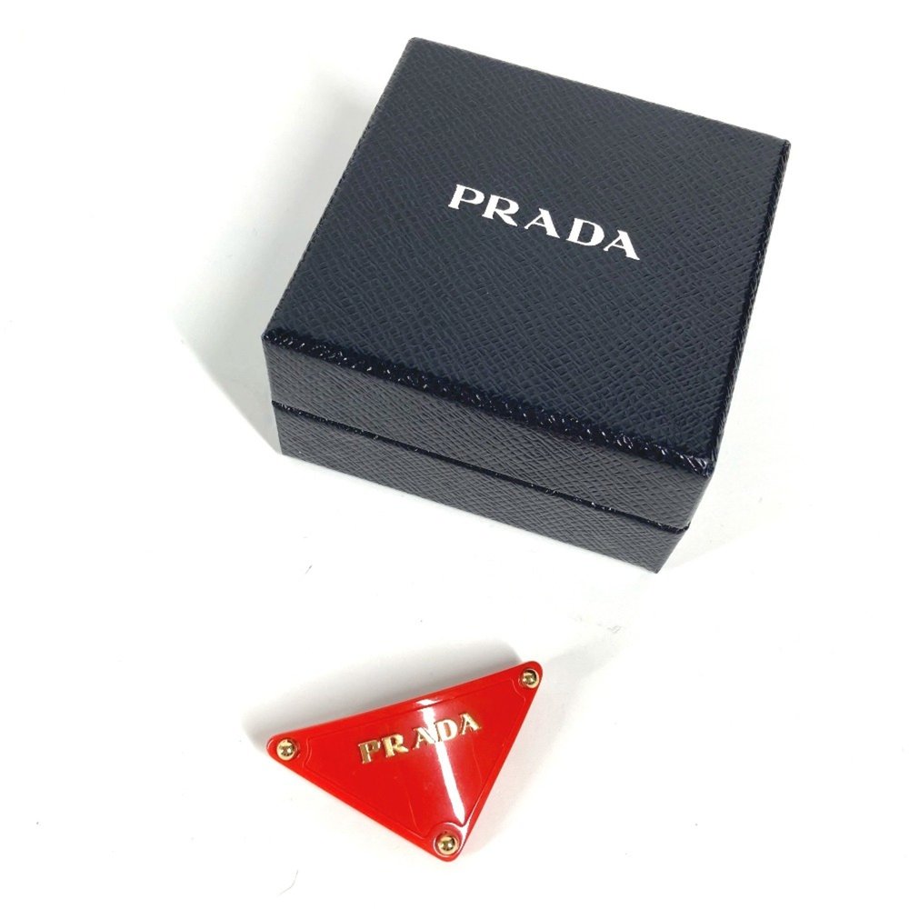 PRADA hair accessories hair pin Valletta Red Gold - Picture 2 of 7